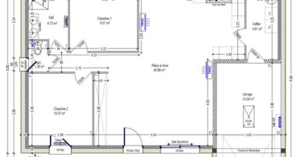 ESSENTIELLE PLAIN PIED 2 CHAMBRES + GARAGE 37349-5001modele820230626N5Sn4.jpeg - Maisons Bruno Petit MJB