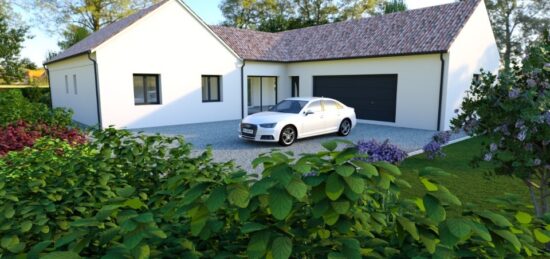 Maison neuve à La Chapelle-Saint-Ursin, Centre-Val de Loire