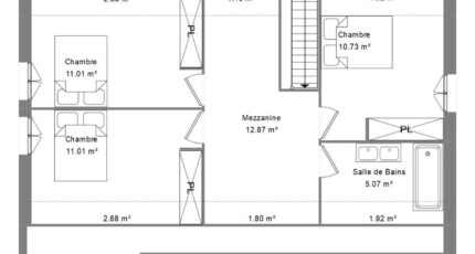 Le Poinçonnet Maison neuve - 2055816-5001modele1020220427VHMCx.jpeg Maisons Bruno Petit MJB